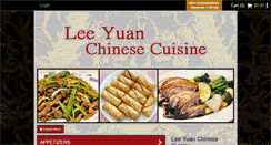 Desktop Screenshot of leeyuanchinese.com